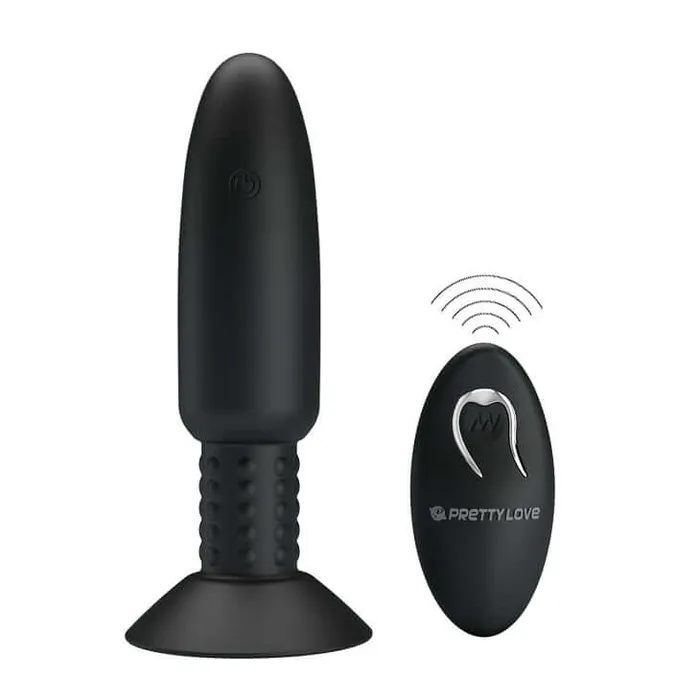 Pretty Love Anal Pretty Love Beaded For Extra Pleasure Butt Plug with Remote Control