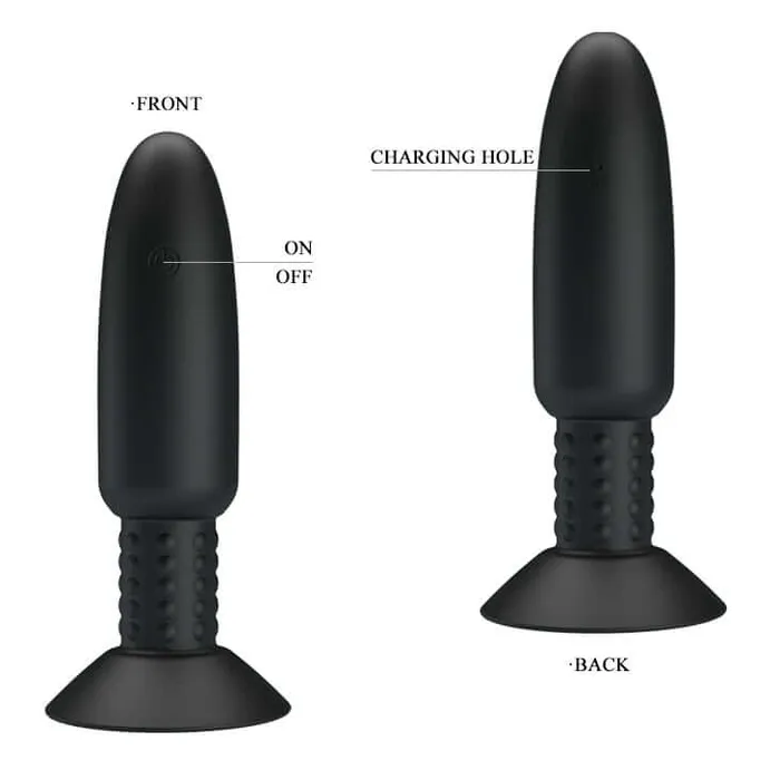 Pretty Love Anal Pretty Love Beaded For Extra Pleasure Butt Plug with Remote Control