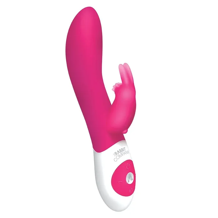 THE RABBIT CO Vibrators The Come Hither Rabbit RechargeableHot Pink 775