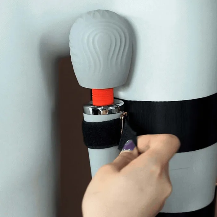 UPKO UPKO RemoteControl Wand Vibrator Thigh Harness Combo Female Sex Toys