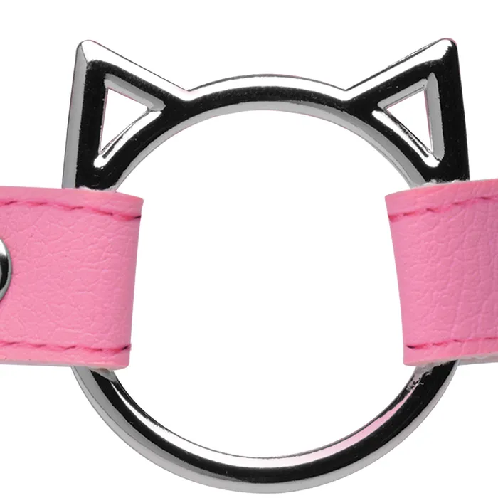 XR Brands Dildos Master Series Kinky Kitty Slim Choker in Pink XR Brands Dildos Master Series Kinky Kitty Slim Choker in Pink